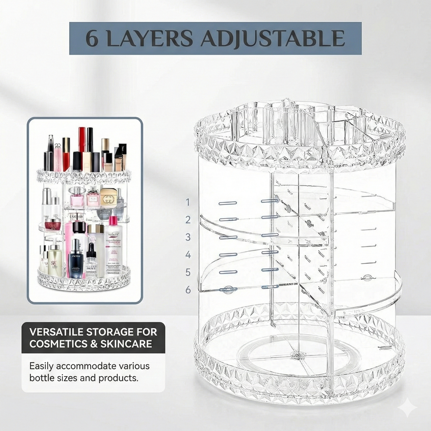 Vanity Reset™ 360° Organizer